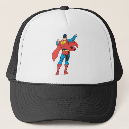 Superman van achteren trucker pet (Voorkant)