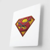 Superman Vierkante Klok (Hoek)