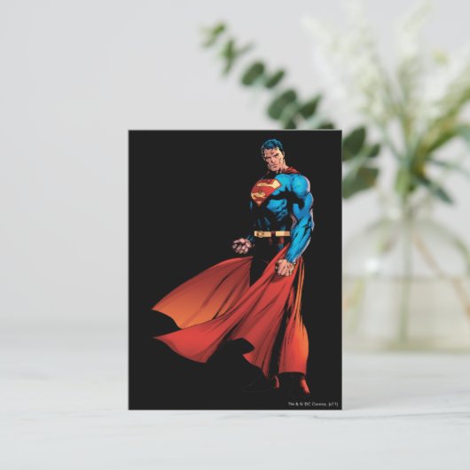 Superman View Front Briefkaart (Staand voorkant)
