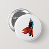 Superman View Front Ronde Button 5,7 Cm (Voorkant /achterkant)