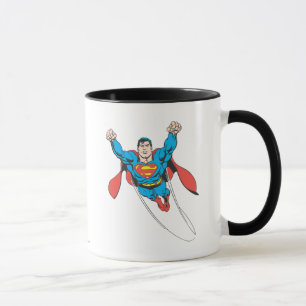Superman vliegt vooruit mok