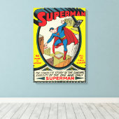 Superman (volledig verhaal) canvas afdruk (Insitu (Houten vloer))