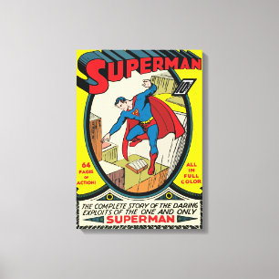 Superman (volledig verhaal) canvas afdruk