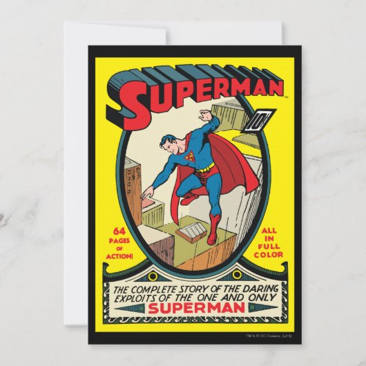 Superman (volledig verhaal) kaart (Voorkant)