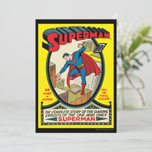 Superman (volledig verhaal) kaart (Staand voorkant)