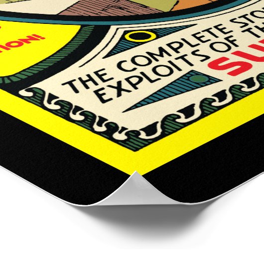 Superman (volledig verhaal) poster (Hoek)