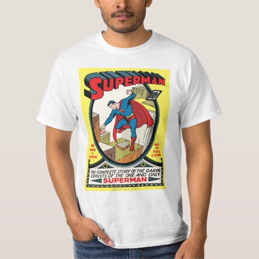 Superman (volledig verhaal) t-shirt (Voorkant)