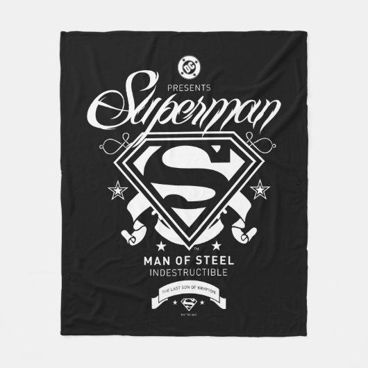 Superman Wapenmunt Fleece Deken (Voorkant)