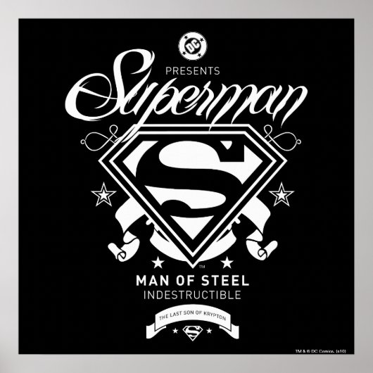 Superman Wapenmunt Poster (Voorkant)
