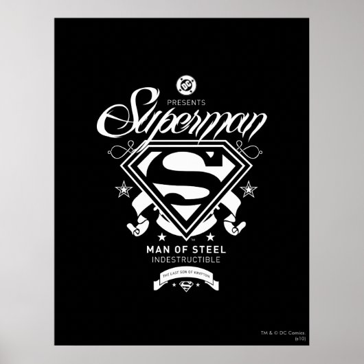 Superman Wapenmunt Poster (Voorkant)