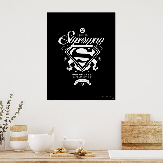 Superman Wapenmunt Poster (Keuken)
