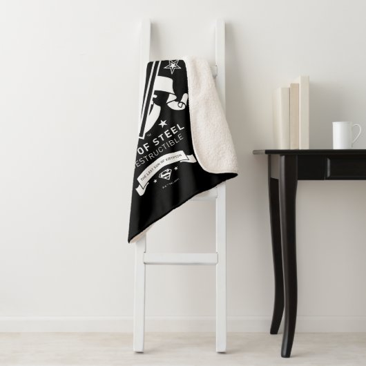 Superman Wapenmunt Sherpa Deken (In situ)