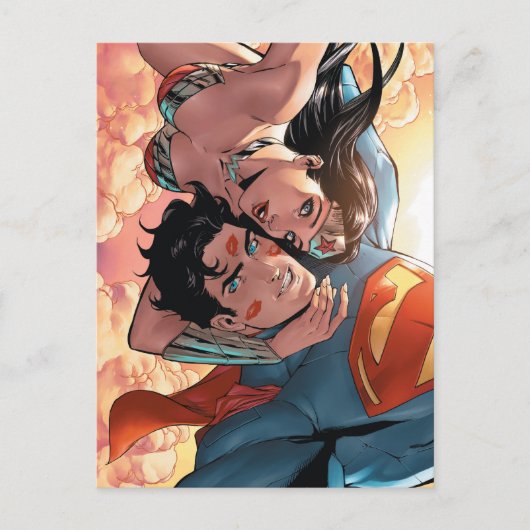 Superman/Wonder Comic Hoesje #11 Variant Briefkaart (Voorkant)