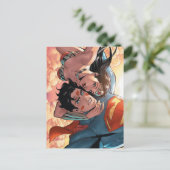 Superman/Wonder Comic Hoesje #11 Variant Briefkaart (Staand voorkant)