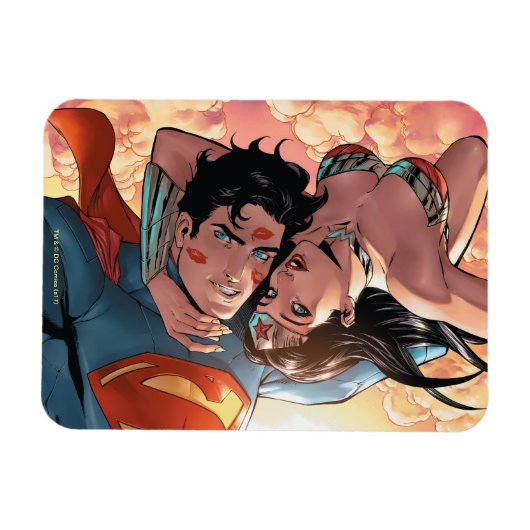 Superman/Wonder Comic Hoesje #11 Variant Magneet (Horizontaal)