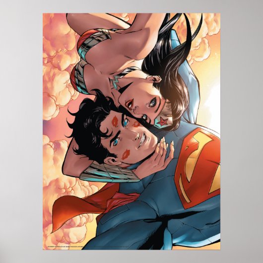 Superman/Wonder Comic Hoesje #11 Variant Poster (Voorkant)