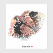 Superman/Wonder Comic Hoesje #11 Variant Sticker (Vel)