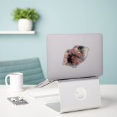 Superman/Wonder Comic Hoesje #11 Variant Sticker (Laptop op bureau)