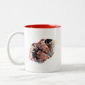 Superman/Wonder Comic Hoesje #11 Variant Tweekleurige Koffiemok (Links)