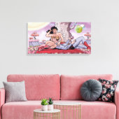 Superman/Wonder Comic Hoesje #14 Variant Canvas Afdruk (Insitu (Woonkamer))