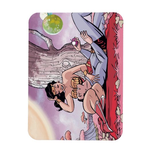 Superman/Wonder Comic Hoesje #14 Variant Magneet (Verticaal)