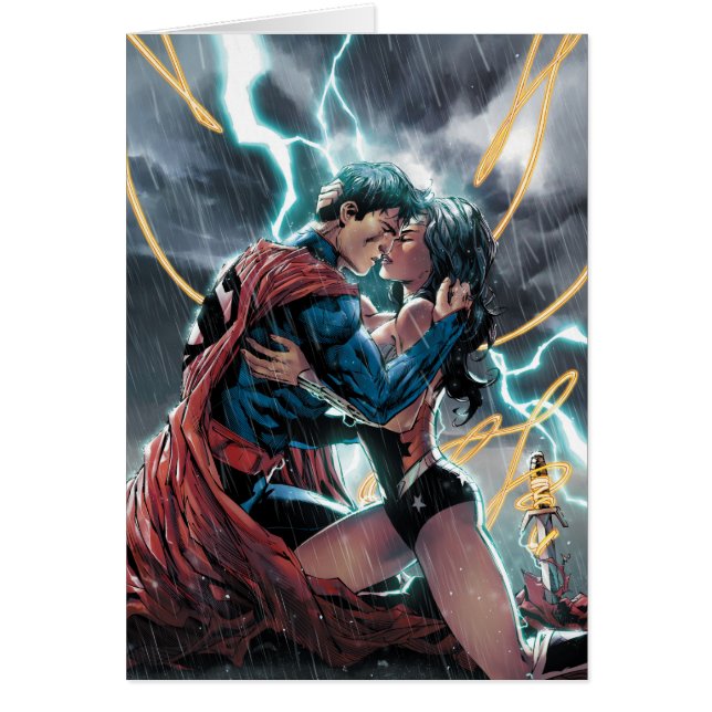 Superman/Wonder Comic Promotion Art (Voorkant)