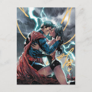 Superman/Wonder Comic Promotion Art Briefkaart