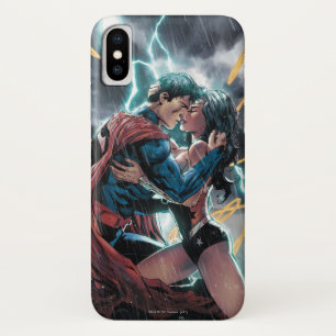 Superman/Wonder Comic Promotion Art iPhone X Hoesje