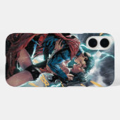 Superman/Wonder Comic Promotion Art Case-Mate iPhone Case (Achterkant (horizontaal))
