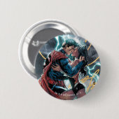 Superman/Wonder Comic Promotion Art Ronde Button 5,7 Cm (Voorkant /achterkant)