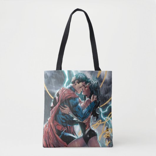Superman/Wonder Comic Promotion Art Tote Bag (Voorkant)