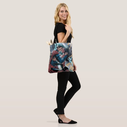 Superman/Wonder Comic Promotion Art Tote Bag (Op model)