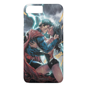 Superman/Wonder Woman strip promotionele kunst Case-Mate iPhone Case