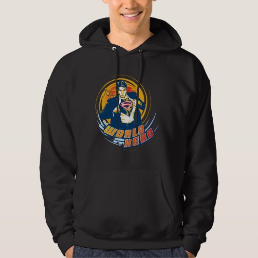 Superman World Hero Hoodie (Voorkant)