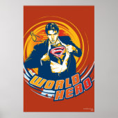 Superman World Hero Poster (Voorkant)