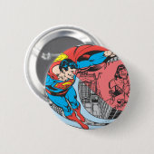 Superman X-Ray Vision Ronde Button 5,7 Cm (Voorkant /achterkant)
