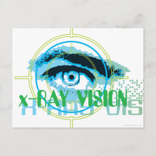 Superman Xray Vision Briefkaart