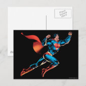 Superman Yells Briefkaart (Voorkant / Achterkant)