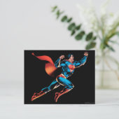 Superman Yells Briefkaart (Staand voorkant)