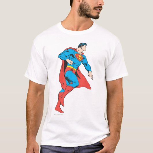 Supermannprofiel T-shirt (Voorkant)