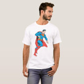 Supermannprofiel T-shirt (Voorkant volledig)