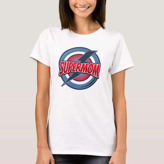 Supermaretro-logo stijl t-shirt (Voorkant)