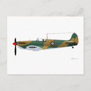 Supermarine Spitfire Briefkaart