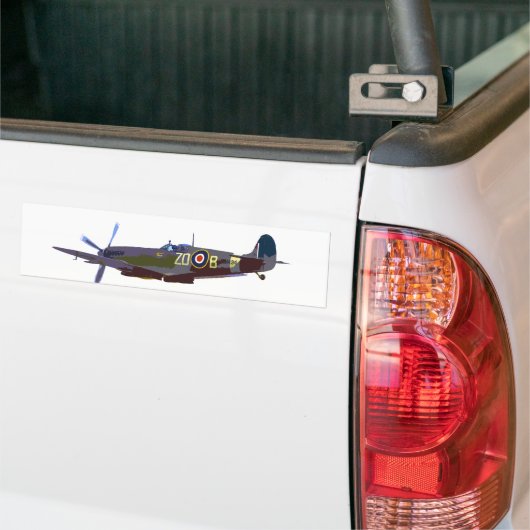 Supermarine Spitfire Bumpersticker (Op Truck)