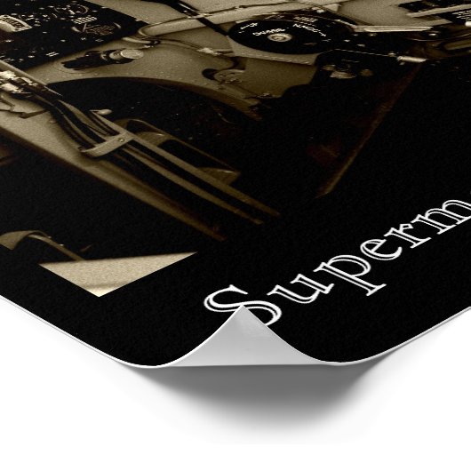 Supermarine Spitfire Cockpit Poster (Hoek)