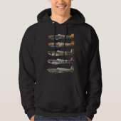 Supermarine Spitfire is een Britse WW2-strijder Hoodie (Voorkant)