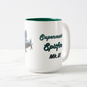 Supermarine Spitfire Mk.IX Tweekleurige Koffiemok (Voorkant rechts)