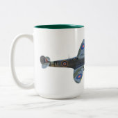 Supermarine Spitfire Mk.IX Tweekleurige Koffiemok (Links)