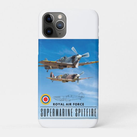 SUPERMARINE SPITFIRE - ROYAL AIR SQUADRON Case-Mate iPhone CASE (Achterkant)