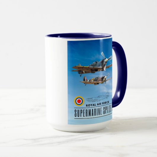 SUPERMARINE SPITFIRE - ROYAL AIR SQUADRON MOK (Voorkant rechts)